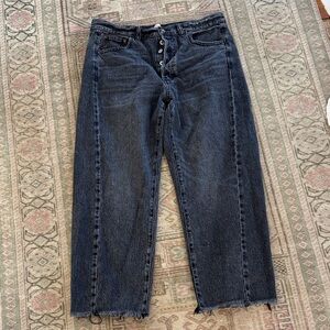 Madewell Mid-Rise Barrel Jeans